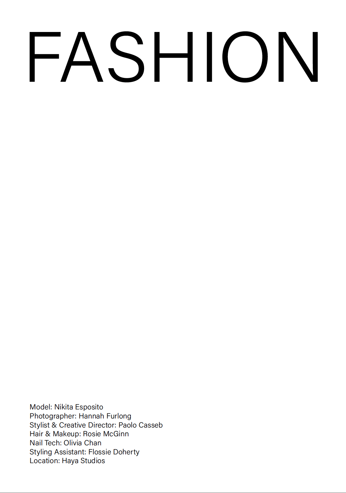 Fashion