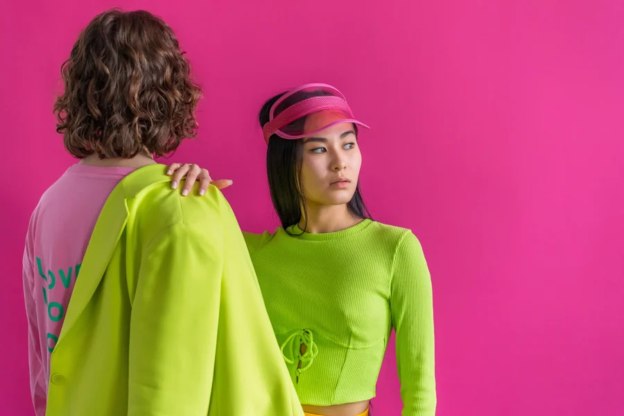 neon colors clothes